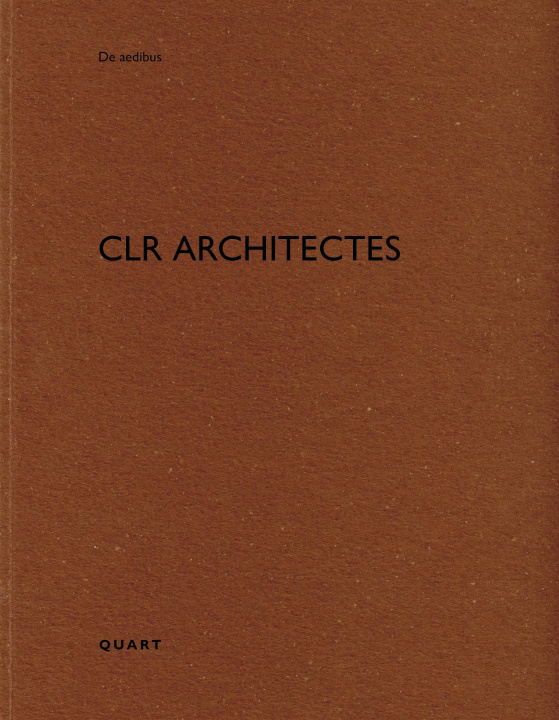 Livro CLR architectes Heinz Wirz