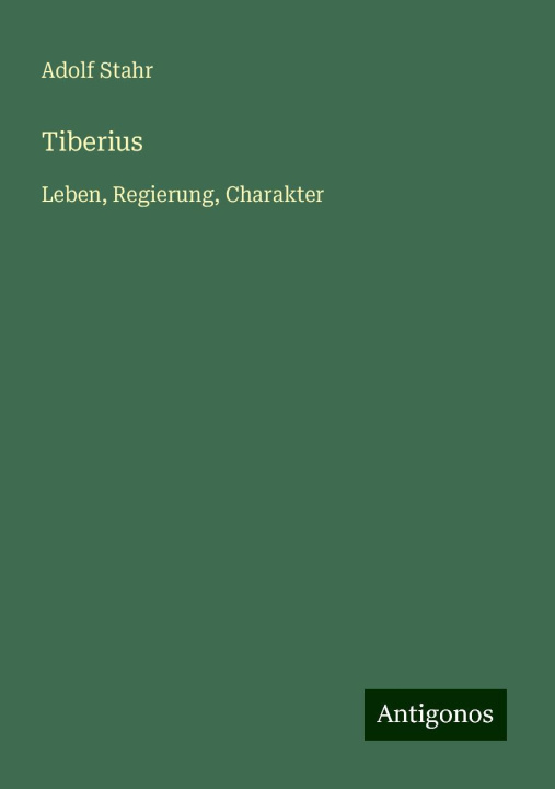 Knjiga Tiberius Adolf Stahr