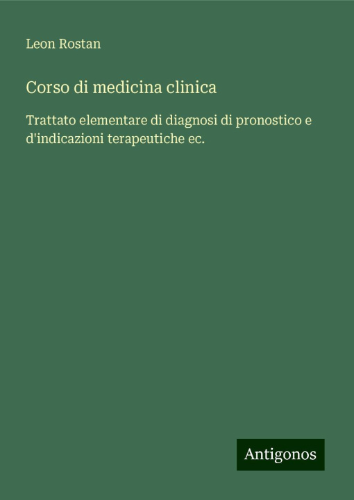 Knjiga Corso di medicina clinica 