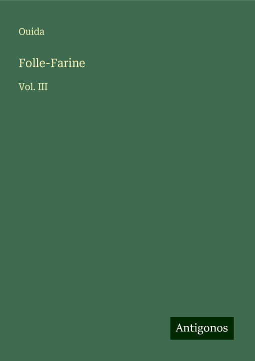 Knjiga Folle-Farine 