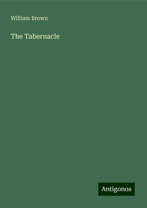 Knjiga The Tabernacle 