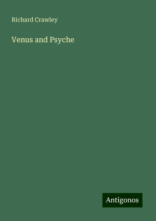Knjiga Venus and Psyche 