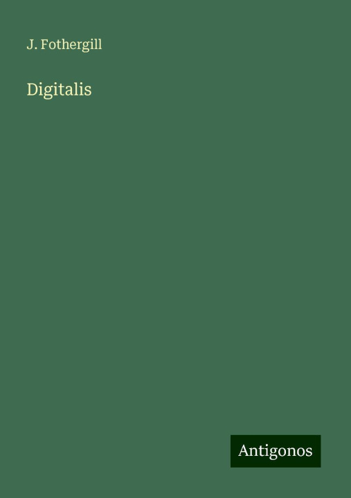 Knjiga Digitalis 