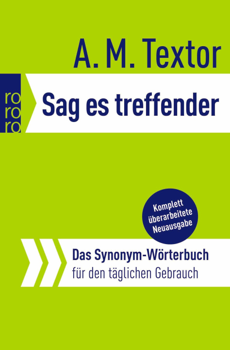 Kniha Sag es treffender A. M. Textor