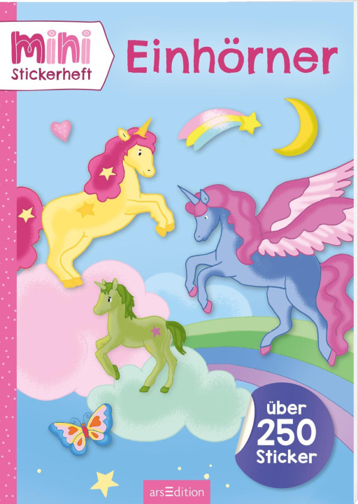 Knjiga MINI-Stickerheft - Einhörner Isabelle Metzen