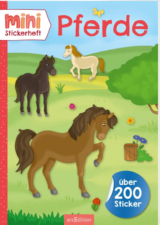 Knjiga MINI-Stickerheft - Pferde Isabelle Metzen