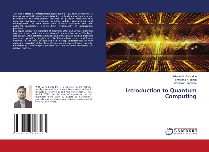 Knjiga Introduction to Quantum Computing Shraddha N. Zanjat