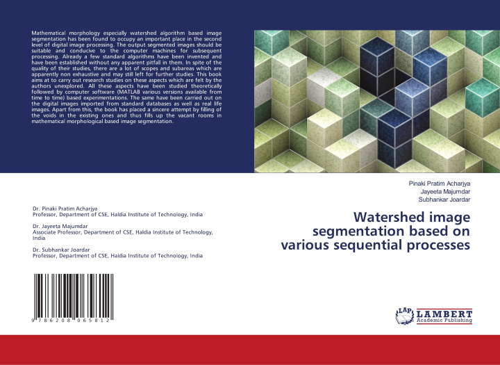 Kniha Watershed image segmentation based on various sequential processes Jayeeta Majumdar
