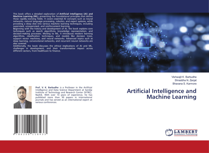 Knjiga Artificial Intelligence and Machine Learning Shraddha N. Zanjat