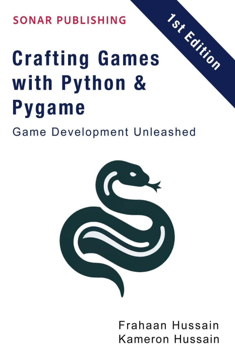 Książka Crafting Games with Python & Pygame Frahaan Hussain