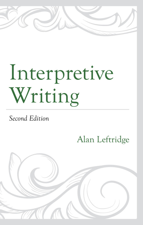 Book Interpretive Writing Alan Leftridge