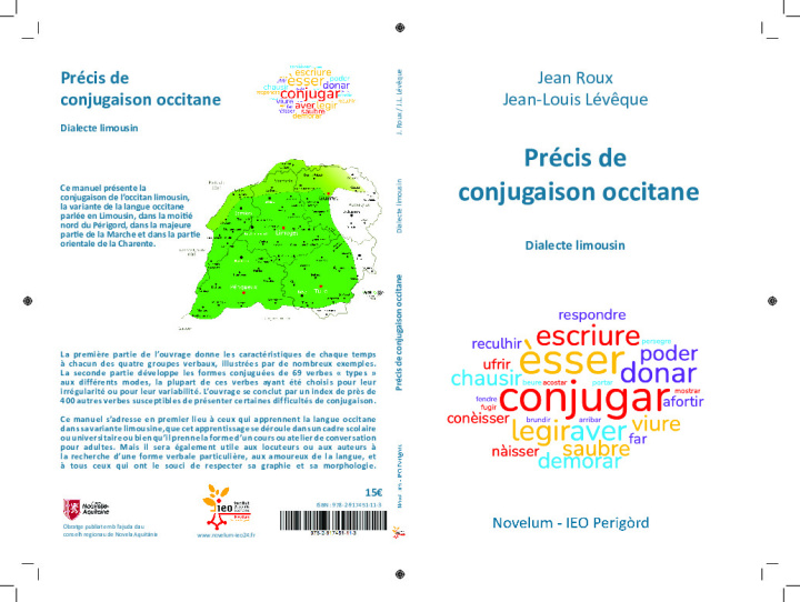 Knjiga précis de conjugaison occitane roux