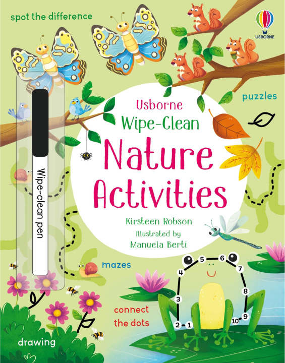 Könyv WIPE CLEAN NATURE ACTIVITIES ROBSON KIRSTEEN