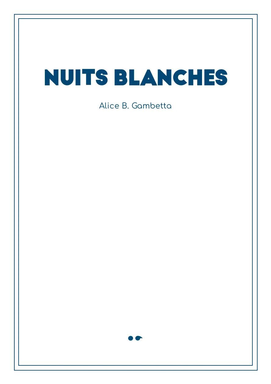 Book Nuits Blanches Botalla-gambetta