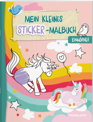 Book Mein kleines Sticker-Malbuch. Einhörner Alberta Kiel