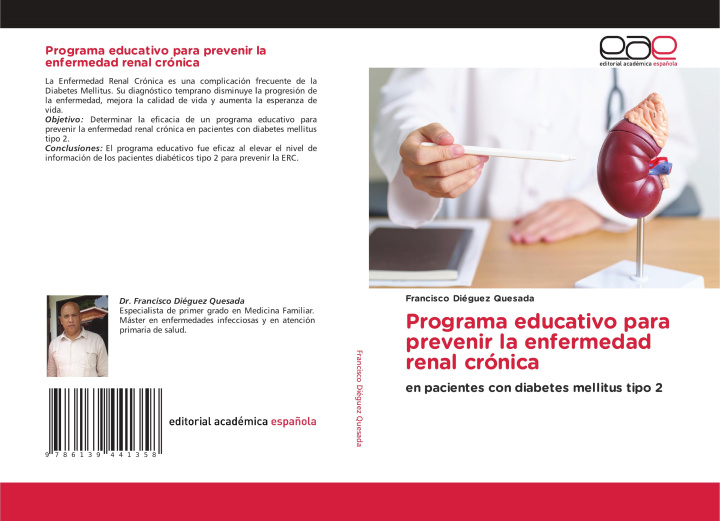 Knjiga Programa educativo para prevenir la enfermedad renal crónica Francisco Diéguez Quesada