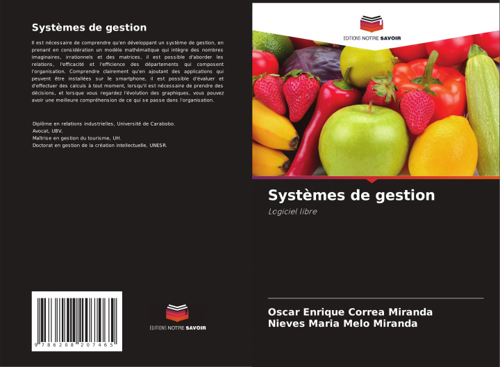 Knjiga Systèmes de gestion Oscar Enrique Correa Miranda