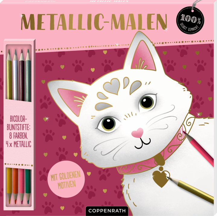 Knjiga Metallic-Malen, (Katze) Susanna Hatkemper