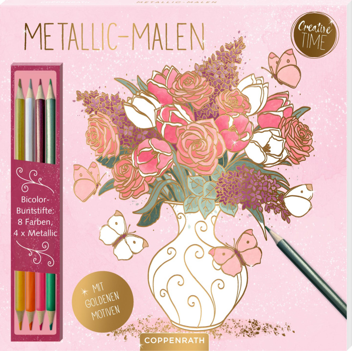 Knjiga Metallic-Malen (Garden Glory) Susanna Hatkemper