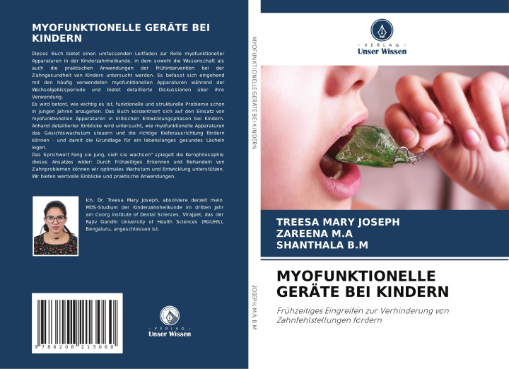 Knjiga MYOFUNKTIONELLE GERÄTE BEI KINDERN TREESA MARY JOSEPH