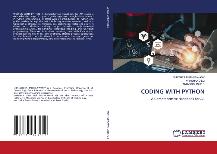 Knjiga CODING WITH PYTHON Sujithra Muthuswamy