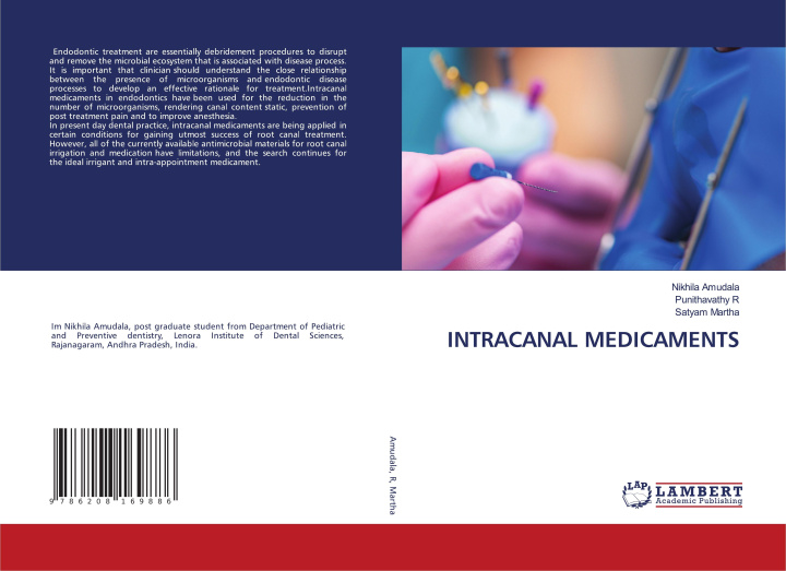 Kniha INTRACANAL MEDICAMENTS Nikhila Amudala