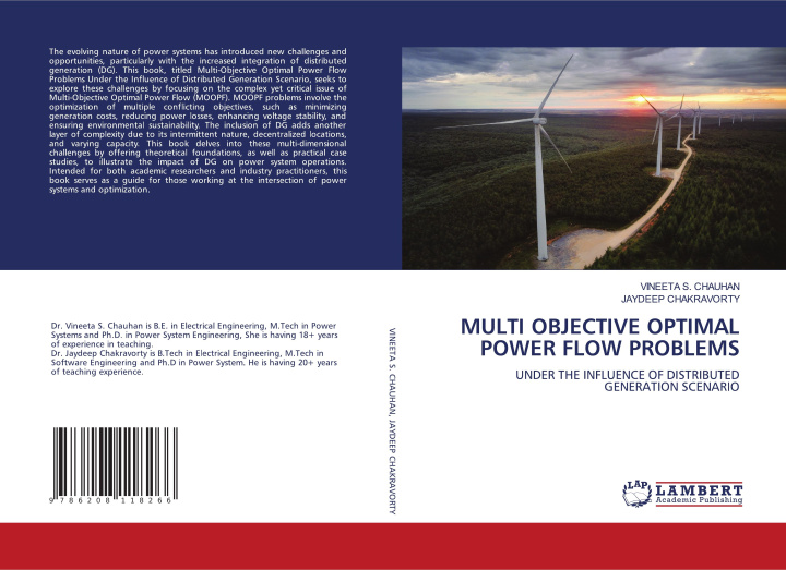 Knjiga MULTI OBJECTIVE OPTIMAL POWER FLOW PROBLEMS VINEETA S. CHAUHAN