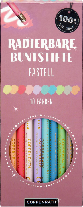 Igra/Igrača Radierbare Buntstifte Pastell 