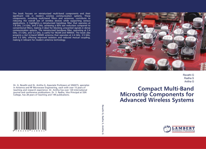 Книга Compact Multi-Band Microstrip Components for Advanced Wireless Systems Revathi G