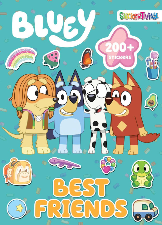 Kniha Bluey Stickertivity: School Friends! LE DIENESA