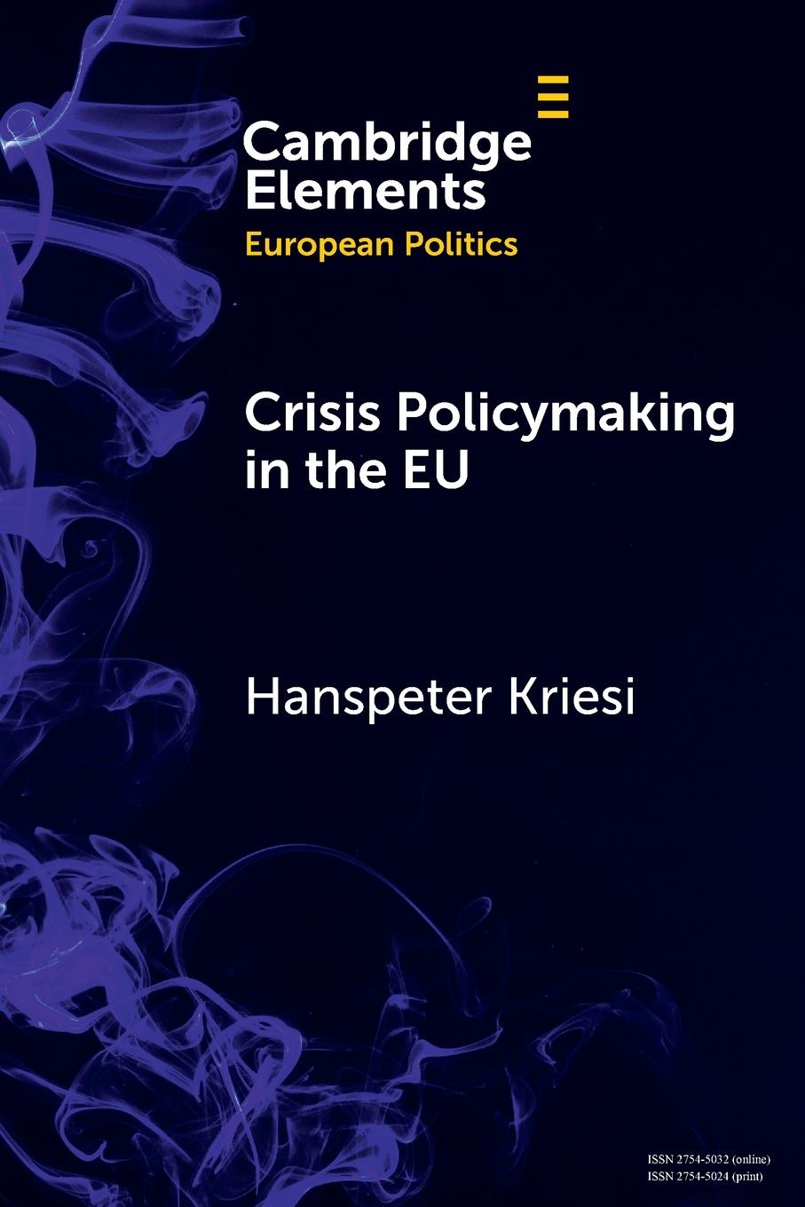 Knjiga Crisis Policymaking in the EU Hanspeter Kriesi