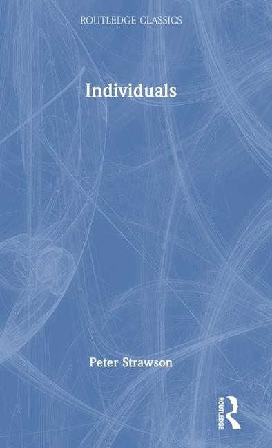 Book Individuals Peter Strawson