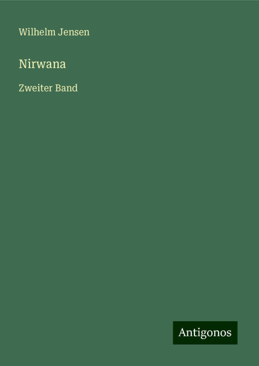 Knjiga Nirwana Wilhelm Jensen