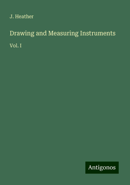 Knjiga Drawing and Measuring Instruments 