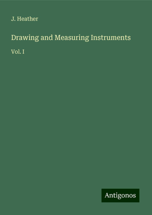 Knjiga Drawing and Measuring Instruments 