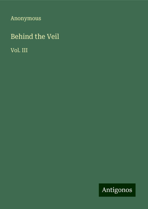 Knjiga Behind the Veil 