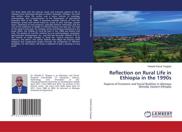 Boek Reflection on Rural Life in Ethiopia in the 1990s Kebede Kassa Tsegaye