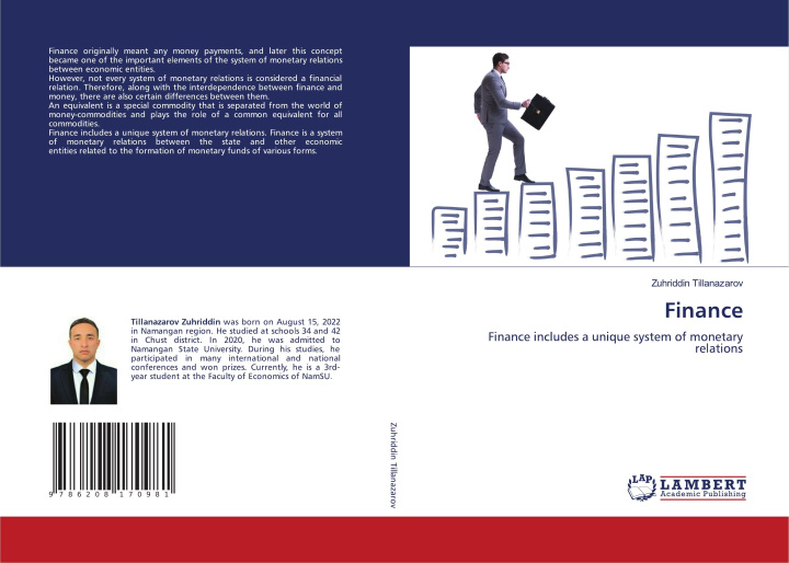 Knjiga Finance Zuhriddin Tillanazarov