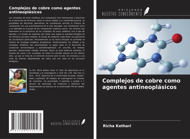 Knjiga Complejos de cobre como agentes antineoplásicos 