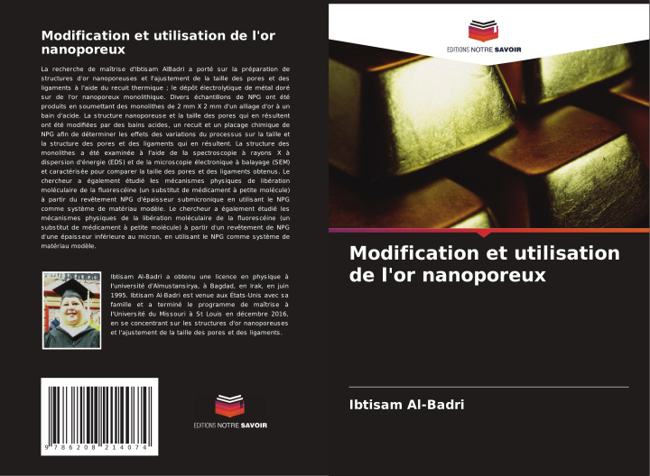Knjiga Modification et utilisation de l'or nanoporeux Ibtisam Al-Badri
