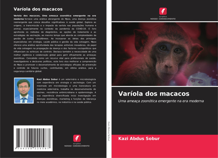 Knjiga Varíola dos macacos Kazi Abdus Sobur
