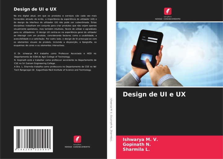 Knjiga Design de UI e UX Gopinath N.