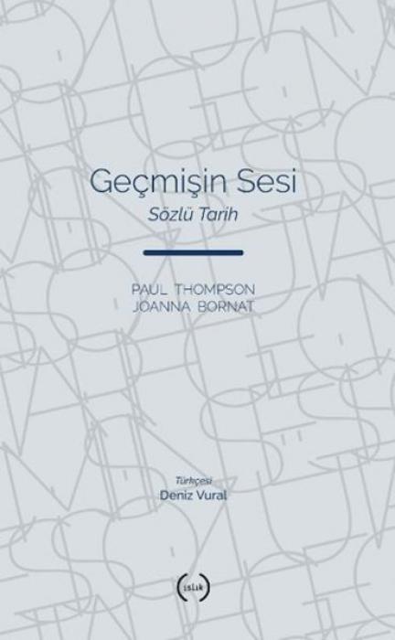 Boek Gecmisin Sesi Joanna Bornat
