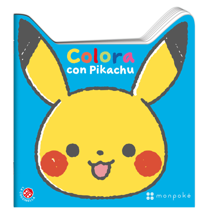 Buch Colora con Pikachu. Monpokè 