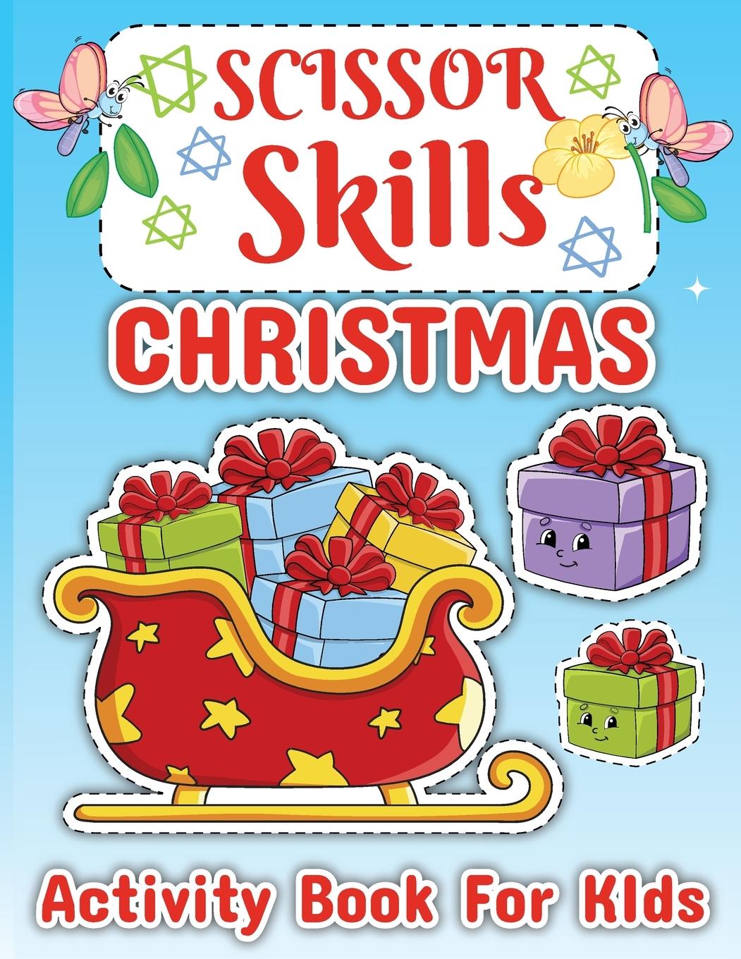 Knjiga Christmas Scissor Skill Activity Book for Children Laura Bidden