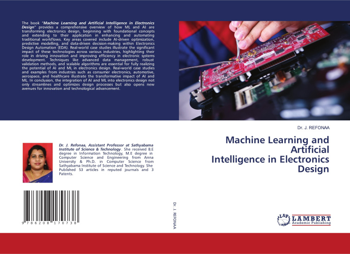 Knjiga Machine Learning and Artificial Intelligence in Electronics Design Dr. J. Refonaa