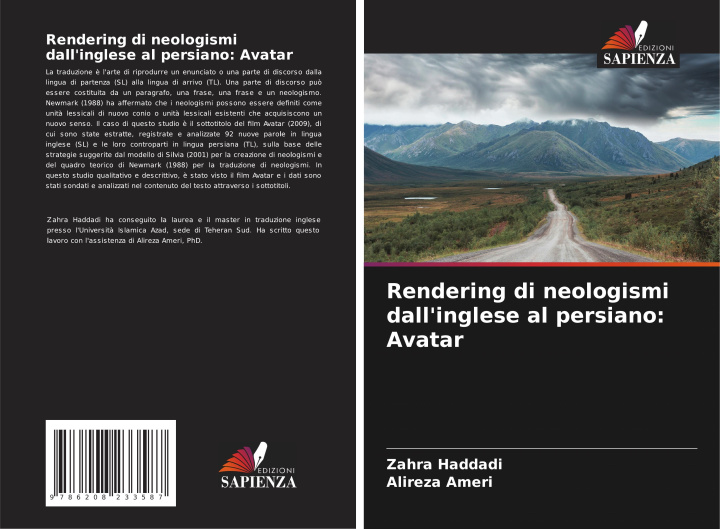 Knjiga Rendering di neologismi dall'inglese al persiano: Avatar Zahra Haddadi
