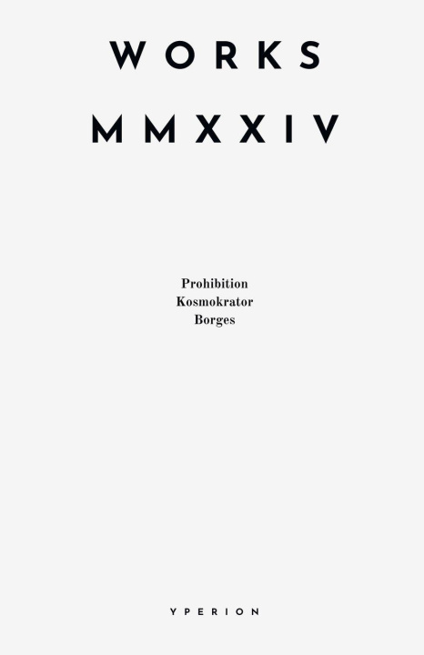 Kniha Works MMXXIV YPERION