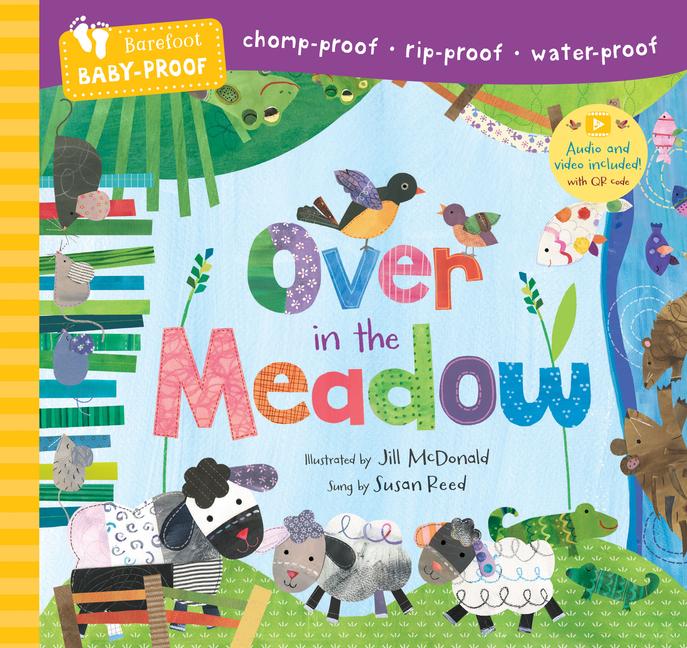Kniha Barefoot Baby-Proof: Over in the Meadow Jill McDonald