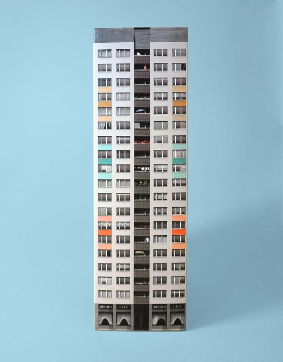 Книга Paperscraper Plattenbau Berlin 